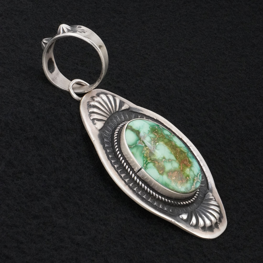 Elvira Bill Turquoise & Sterling Silver Pendant