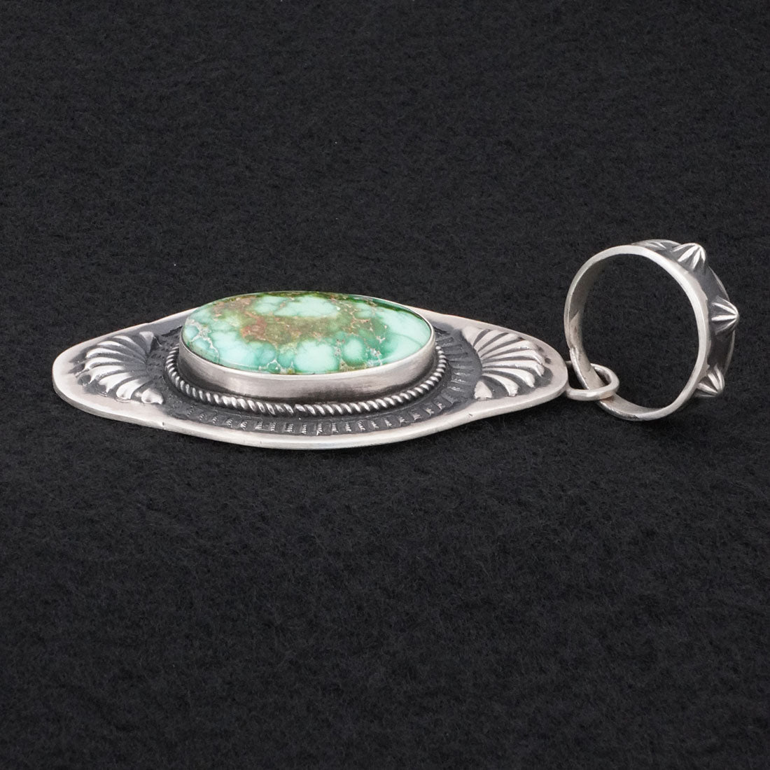 Elvira Bill Turquoise & Sterling Silver Pendant