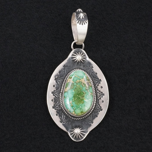 Elvira Bill Turquoise & Sterling Silver Pendant
