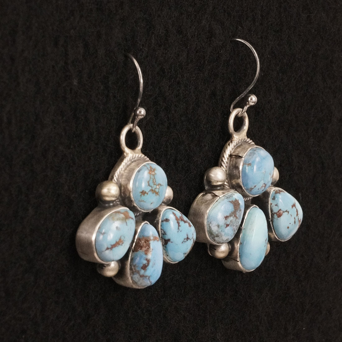 Paul Livingston Turquoise & Sterling Silver Necklace Set