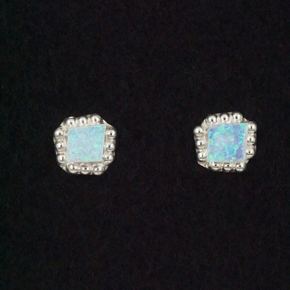 Dustin Bobelu Opalite & Sterling Silver Earrings