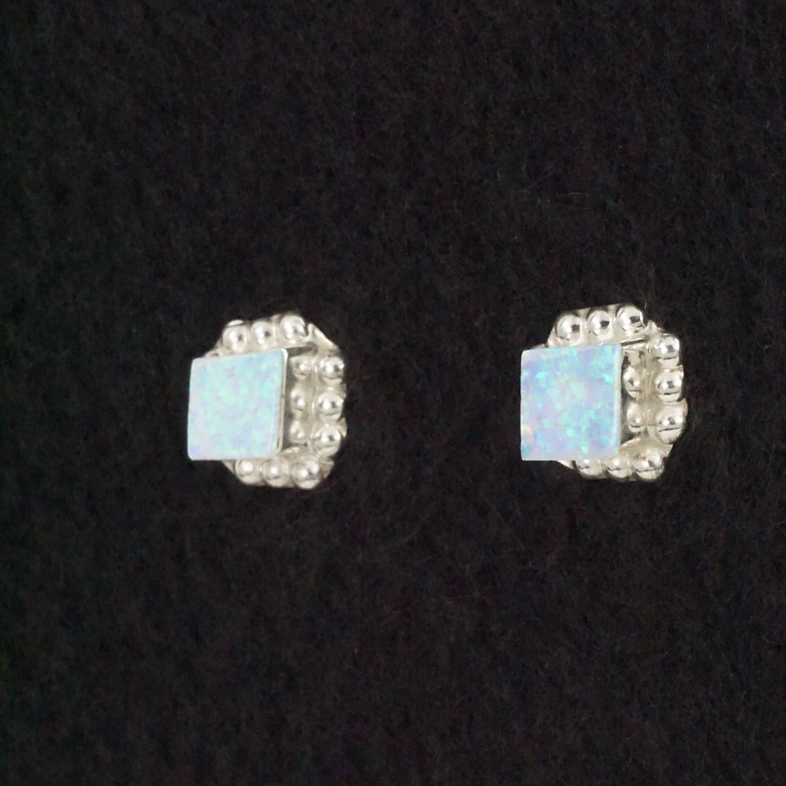 Dustin Bobelu Opalite & Sterling Silver Earrings