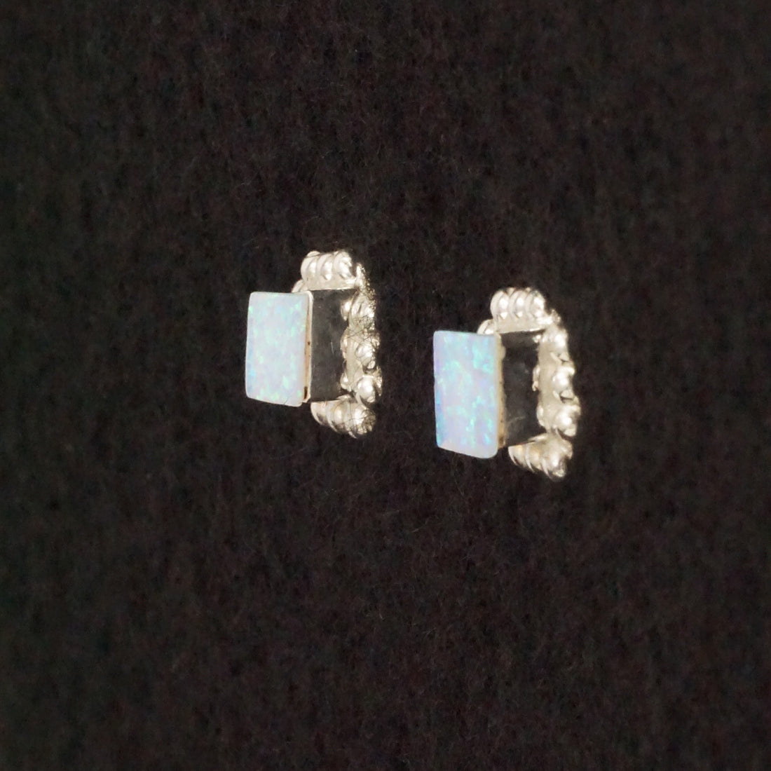 Dustin Bobelu Opalite & Sterling Silver Earrings