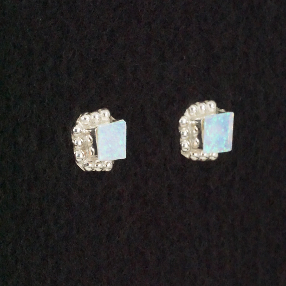 Dustin Bobelu Opalite & Sterling Silver Earrings