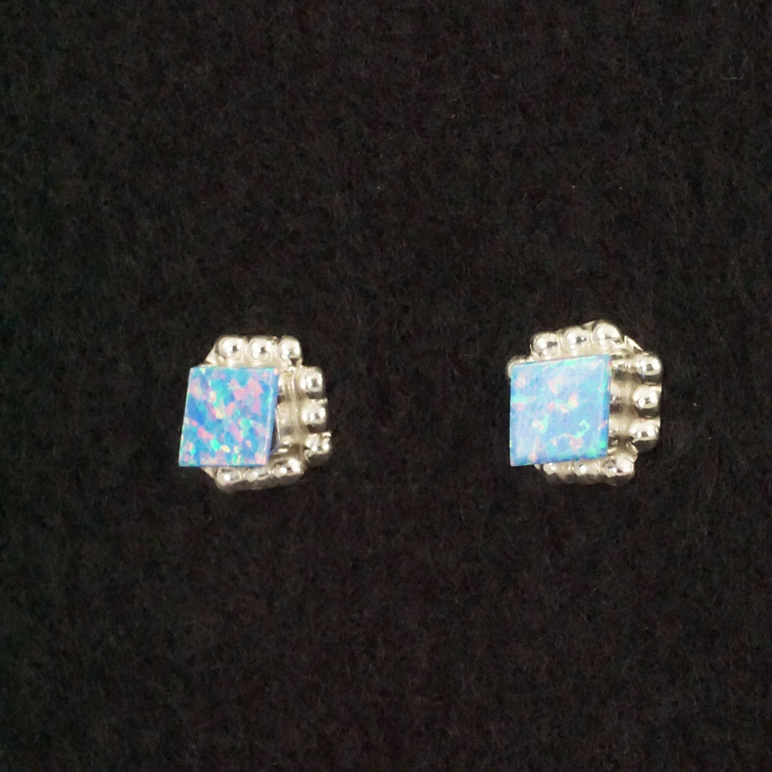 Dustin Bobelu Opalite & Sterling Silver Earrings