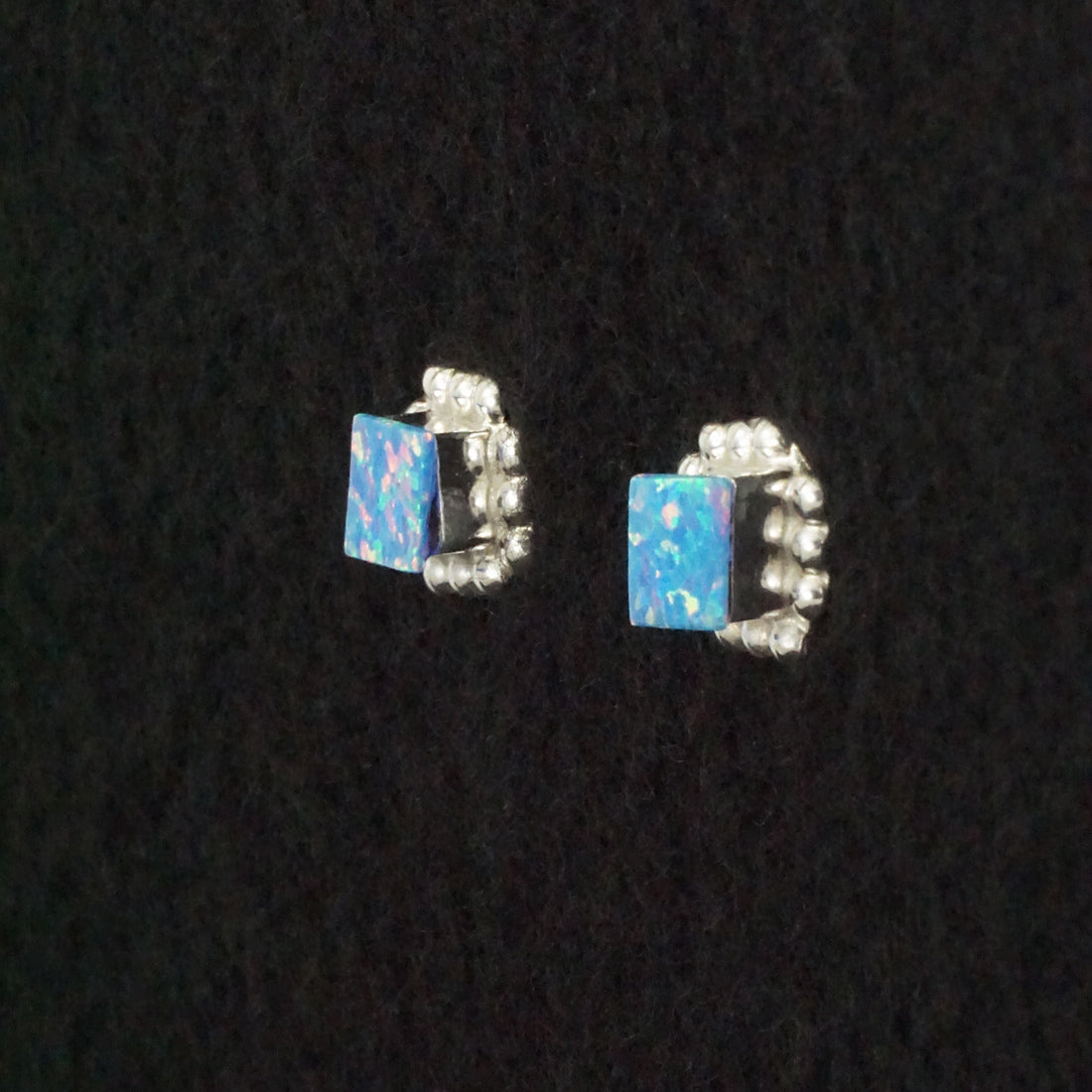 Dustin Bobelu Opalite & Sterling Silver Earrings