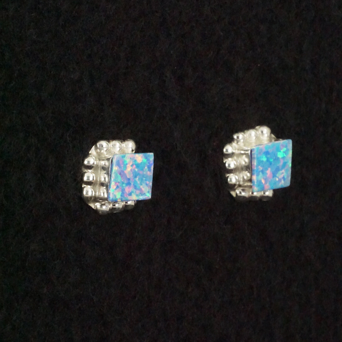 Dustin Bobelu Opalite & Sterling Silver Earrings