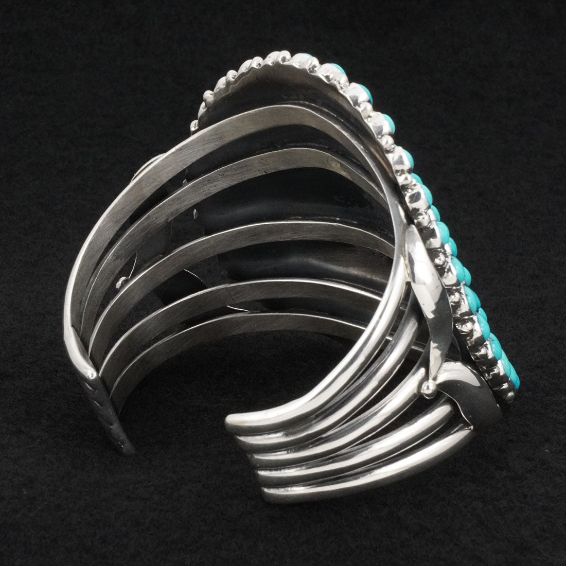 Ernest Rangel Turquoise & Sterling Silver Bracelet & Ring Set