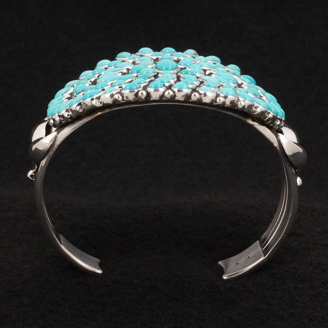 Ernest Rangel Turquoise & Sterling Silver Bracelet & Ring Set