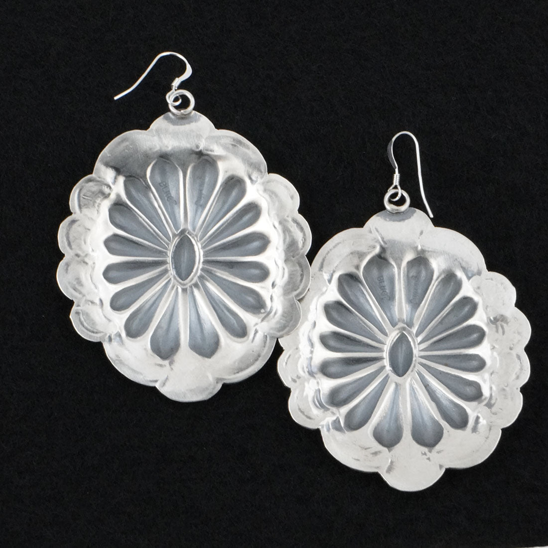 Arnold Blackgoat Sterling Silver Earrings