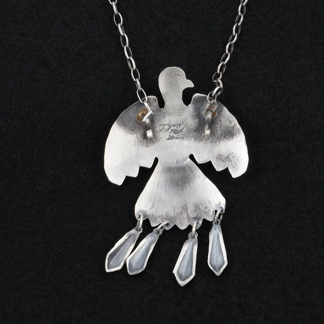 Tim Yazzie Turquoise & Sterling Silver Necklace