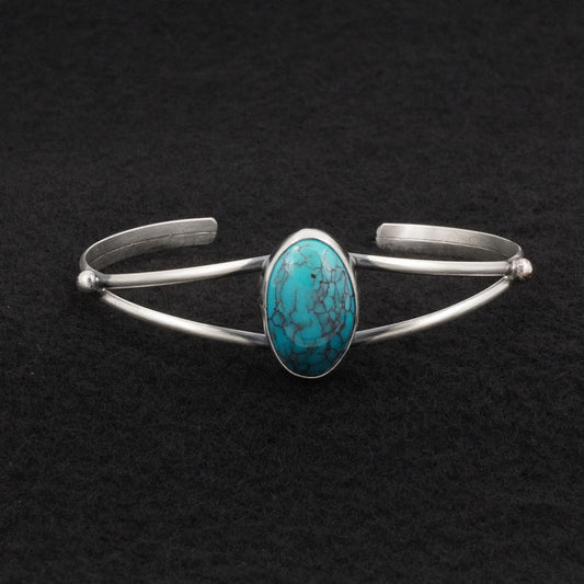 Rena Begay Turquoise & Sterling Silver Bracelet