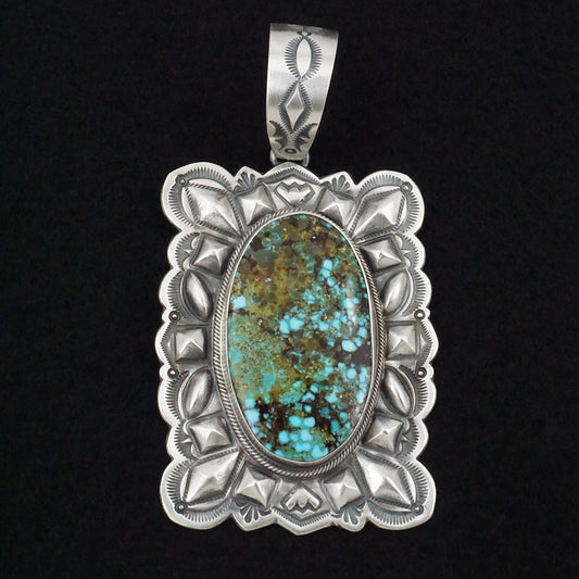 Randy Boyd Turquoise & Sterling Silver Pendant