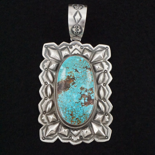 Randy Boyd Turquoise & Sterling Silver Pendant