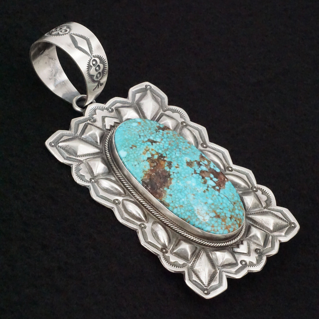 Randy Boyd Turquoise & Sterling Silver Pendant