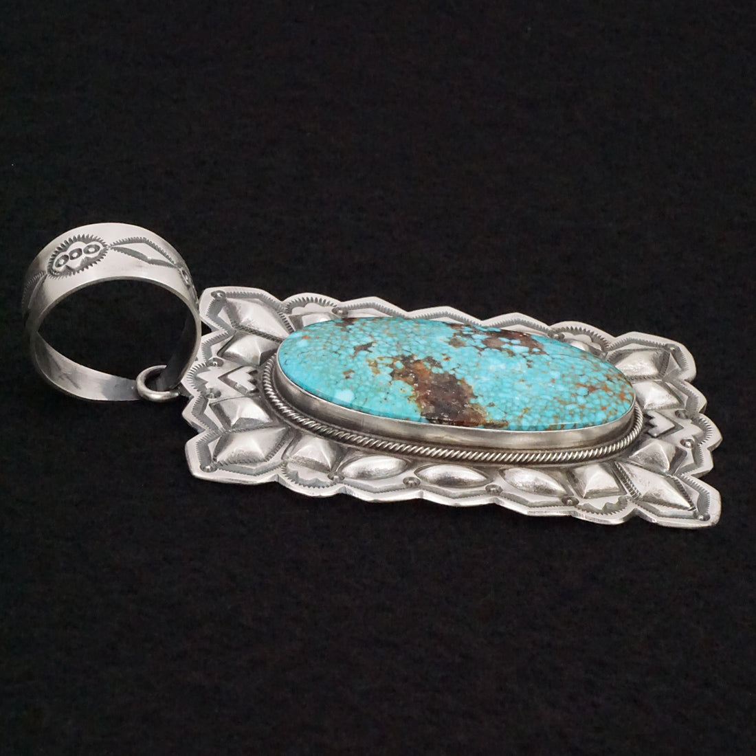 Randy Boyd Turquoise & Sterling Silver Pendant