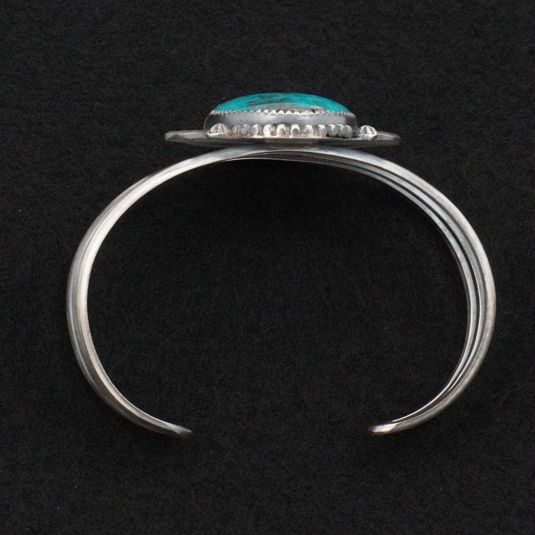 Leslie Nez Turquoise & Sterling Silver Bracelet