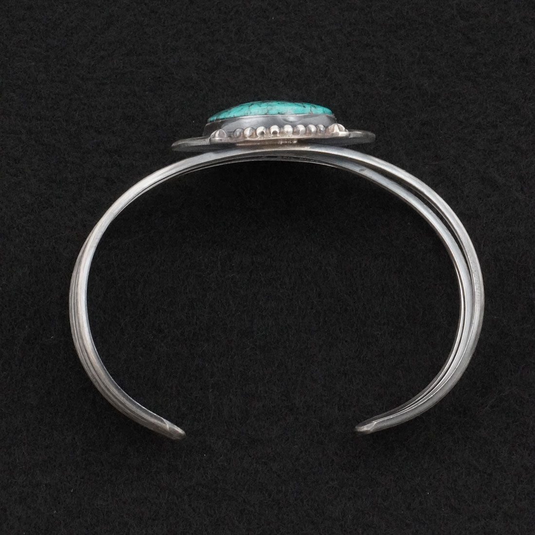 Leslie Nez Turquoise & Sterling Silver Bracelet