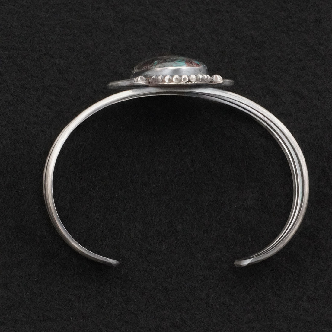 Leslie Nez Turquoise & Sterling Silver Bracelet