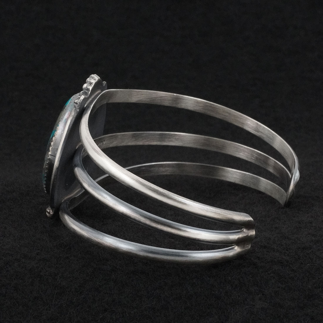 Leslie Nez Turquoise & Sterling Silver Bracelet