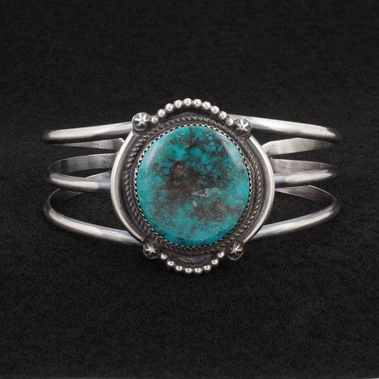 Leslie Nez Turquoise & Sterling Silver Bracelet