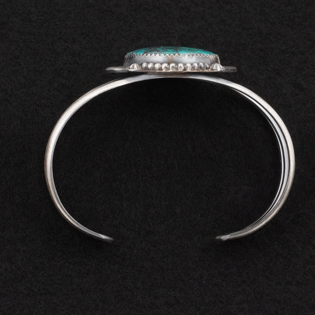 Leslie Nez Turquoise & Sterling Silver Bracelet