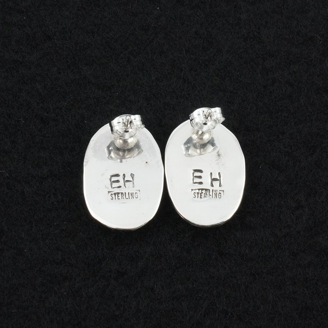 Ernest Hawthorne Turquoise & Sterling Silver Earrings