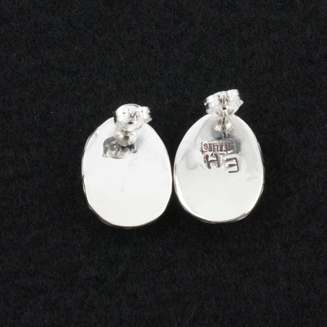 Ernest Hawthorne Turquoise & Sterling Silver Earrings