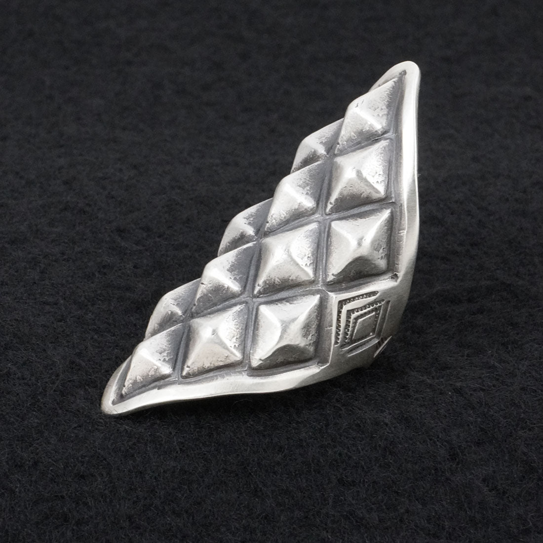 Calvin Martinez Sterling Silver Ring Size 9.5