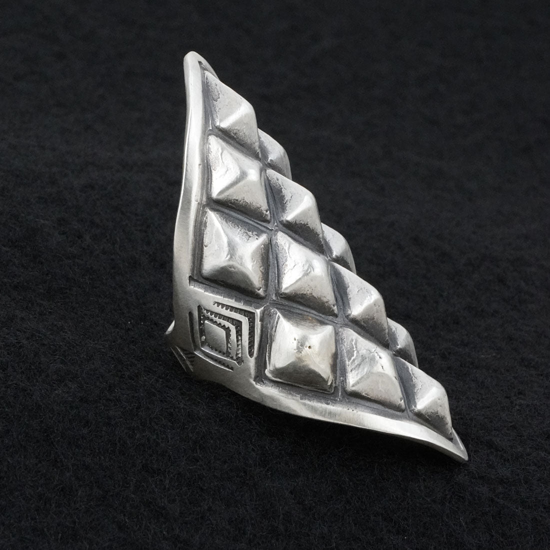 Calvin Martinez Sterling Silver Ring Size 9.5