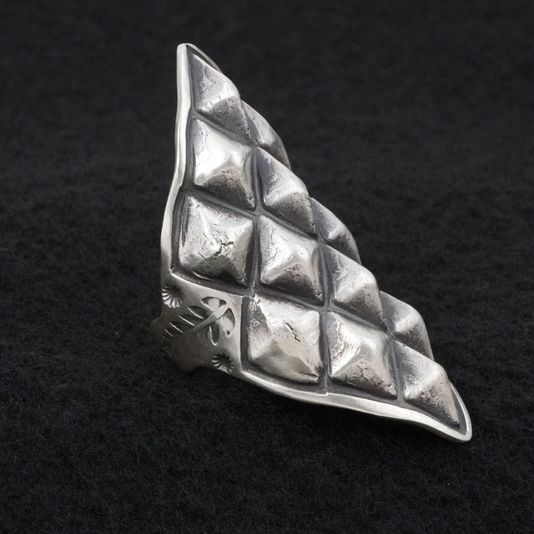 Calvin Martinez Sterling Silver Ring Size 10