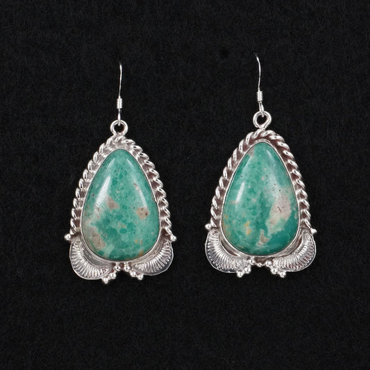 Antwone Brown Turquoise & Sterling Silver Earrings