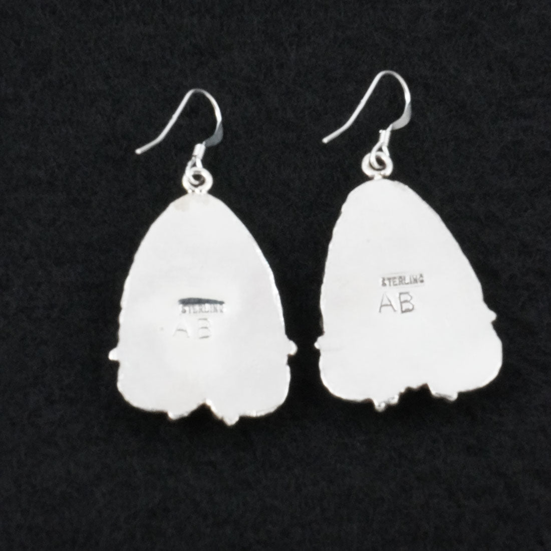 Antwone Brown Turquoise & Sterling Silver Earrings