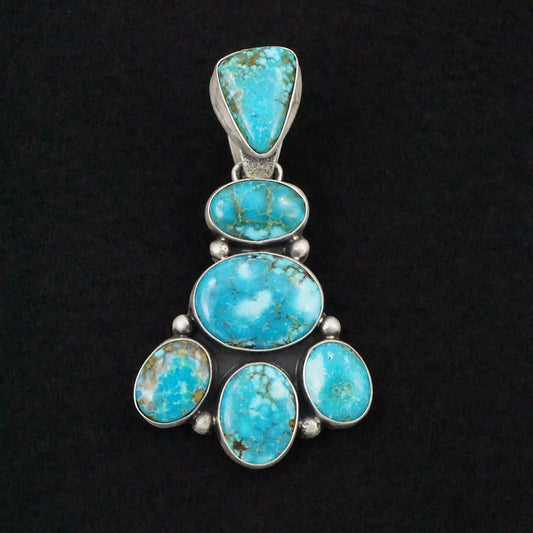 Darrin Livingston Turquoise & Sterling Silver Pendant