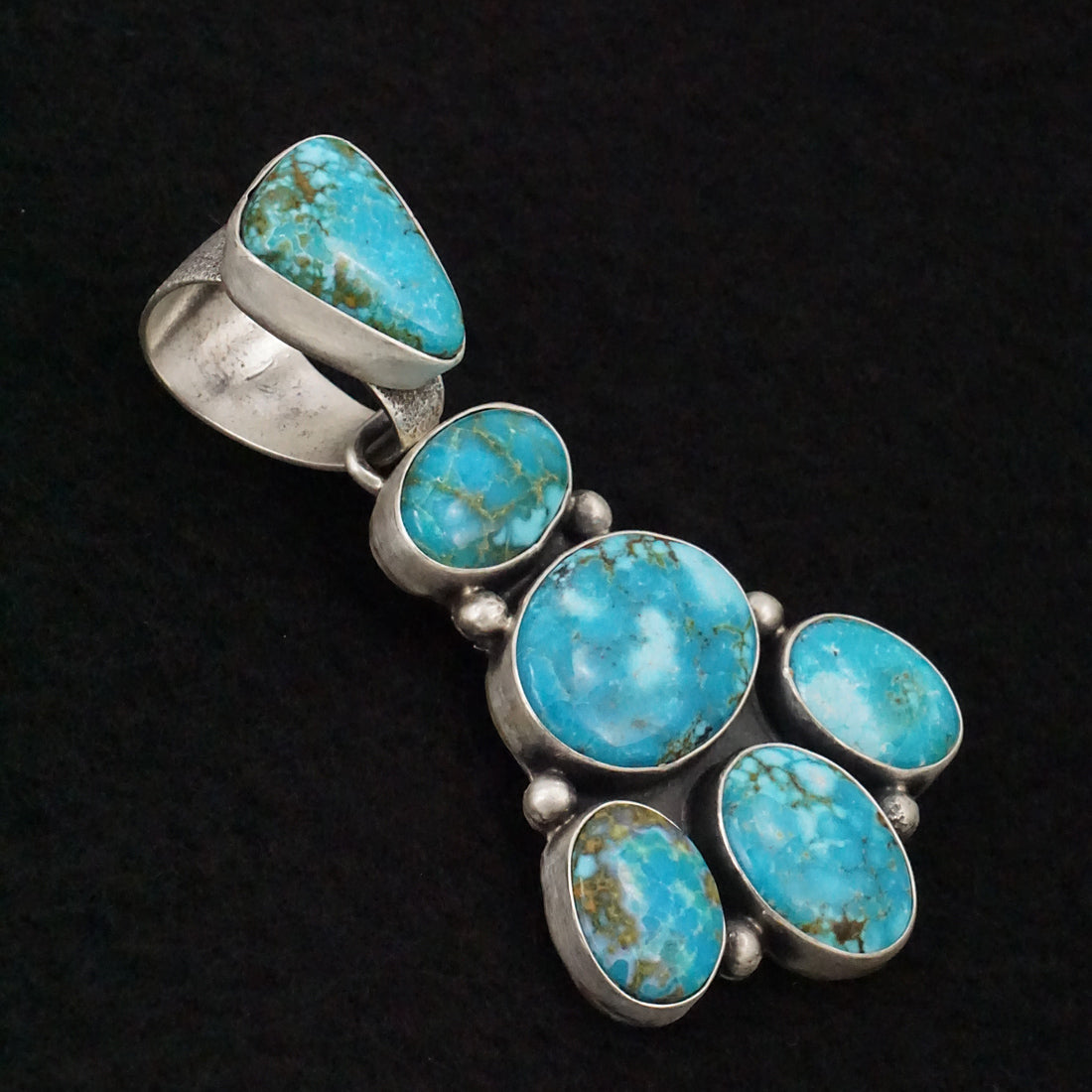 Darrin Livingston Turquoise & Sterling Silver Pendant