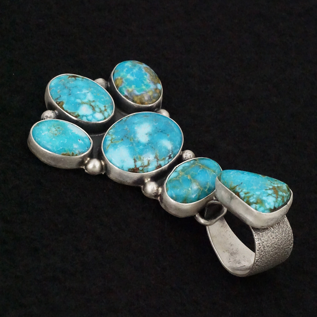 Darrin Livingston Turquoise & Sterling Silver Pendant