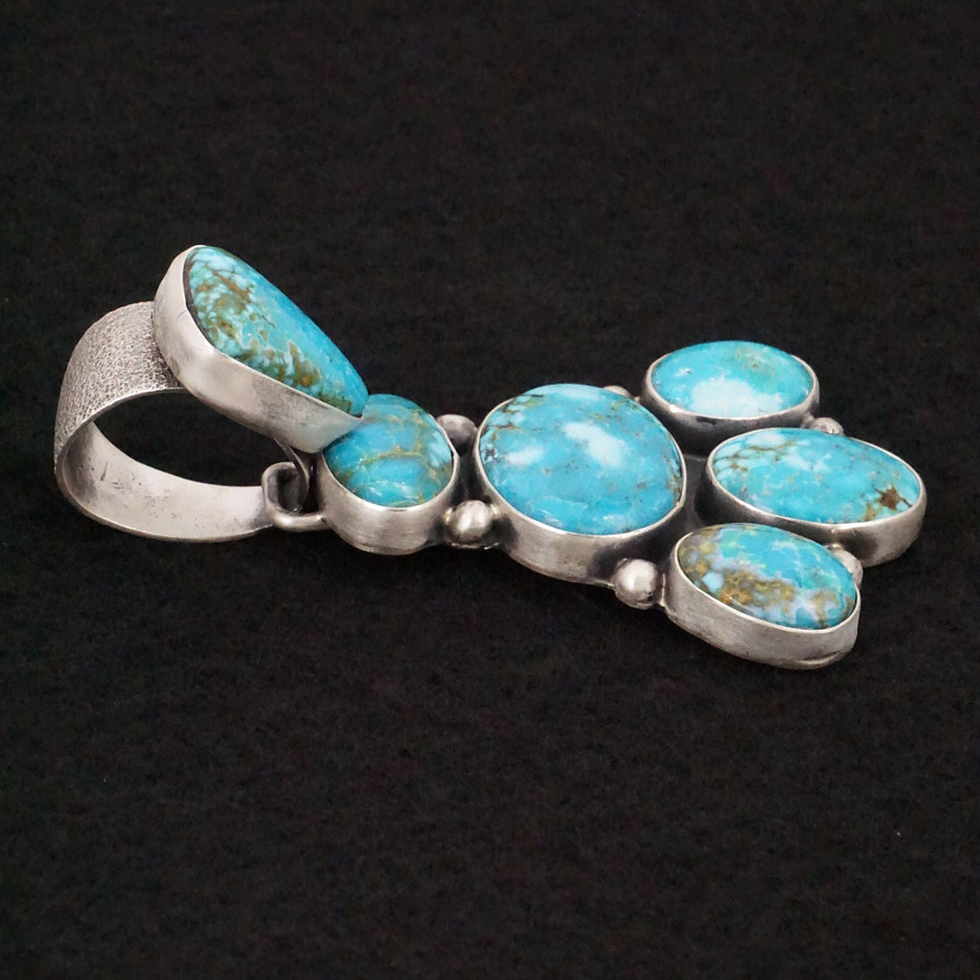 Darrin Livingston Turquoise & Sterling Silver Pendant