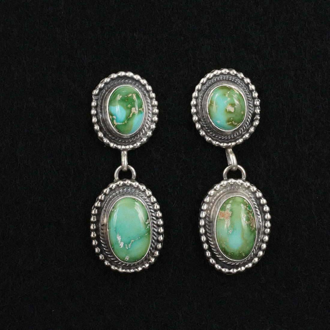 Kathleen Livingston Turquoise & Sterling Silver Necklace Set