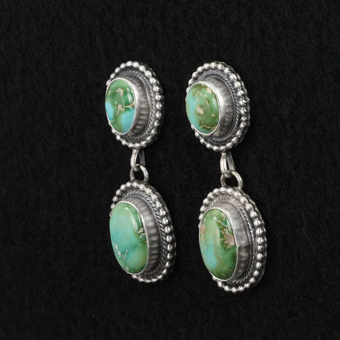 Kathleen Livingston Turquoise & Sterling Silver Necklace Set
