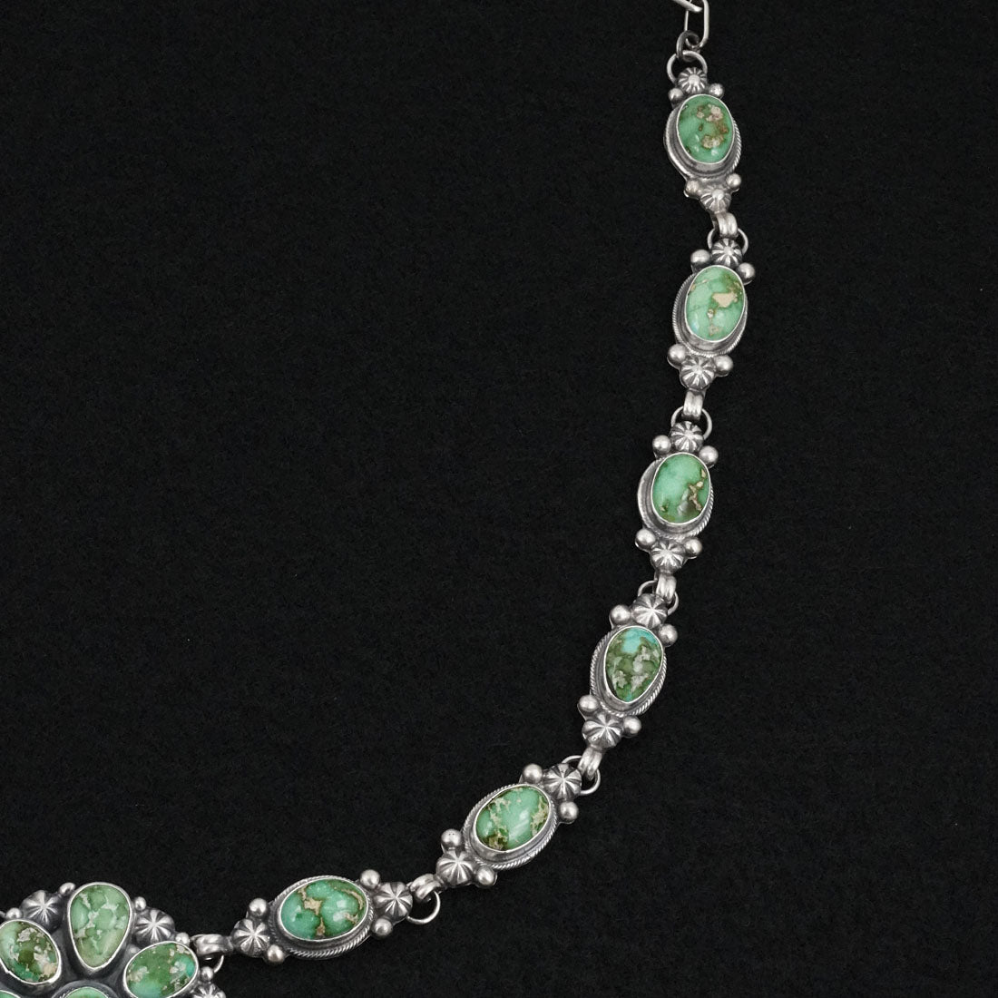 Kathleen Livingston Turquoise & Sterling Silver Necklace Set