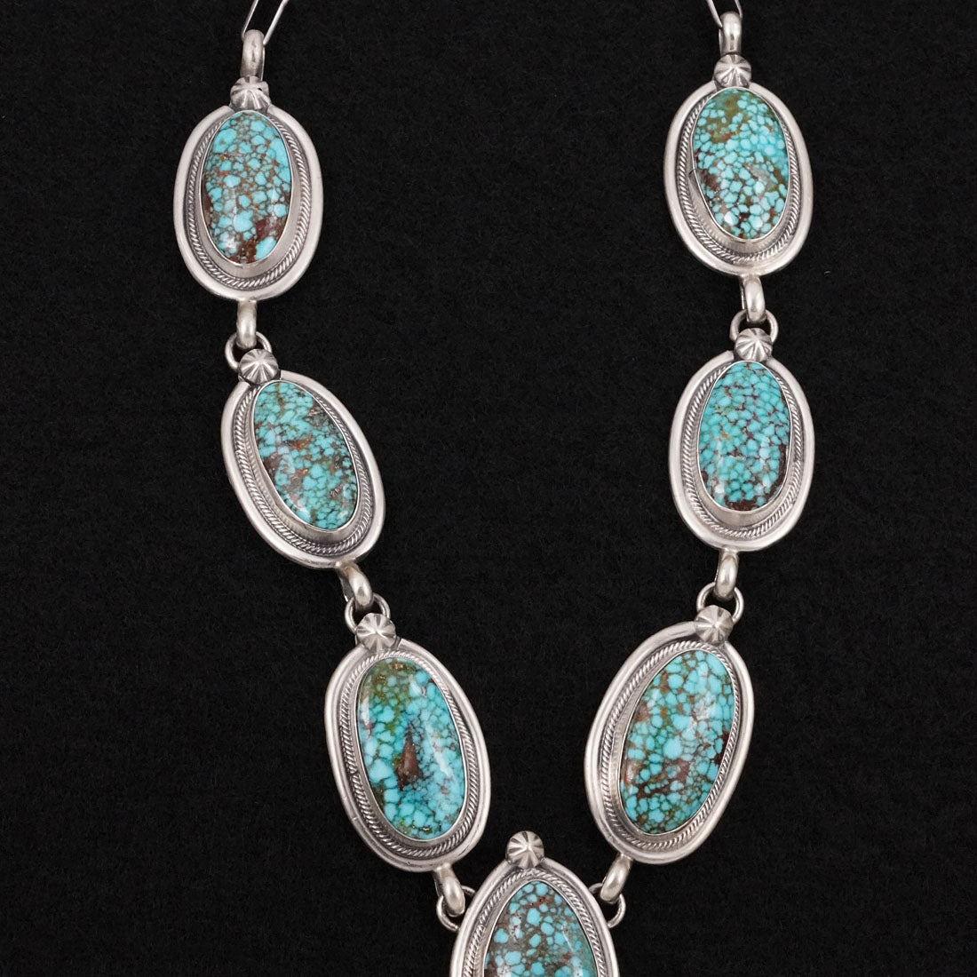Darrin Livingston Turquoise & Sterling Silver Necklace Set