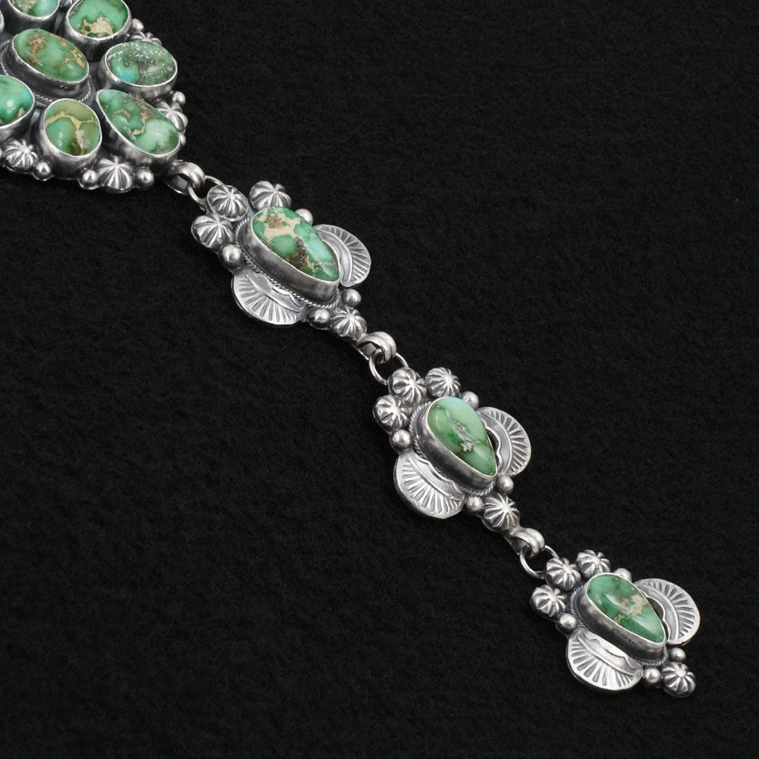 Kathleen Livingston Turquoise & Sterling Silver Necklace Set