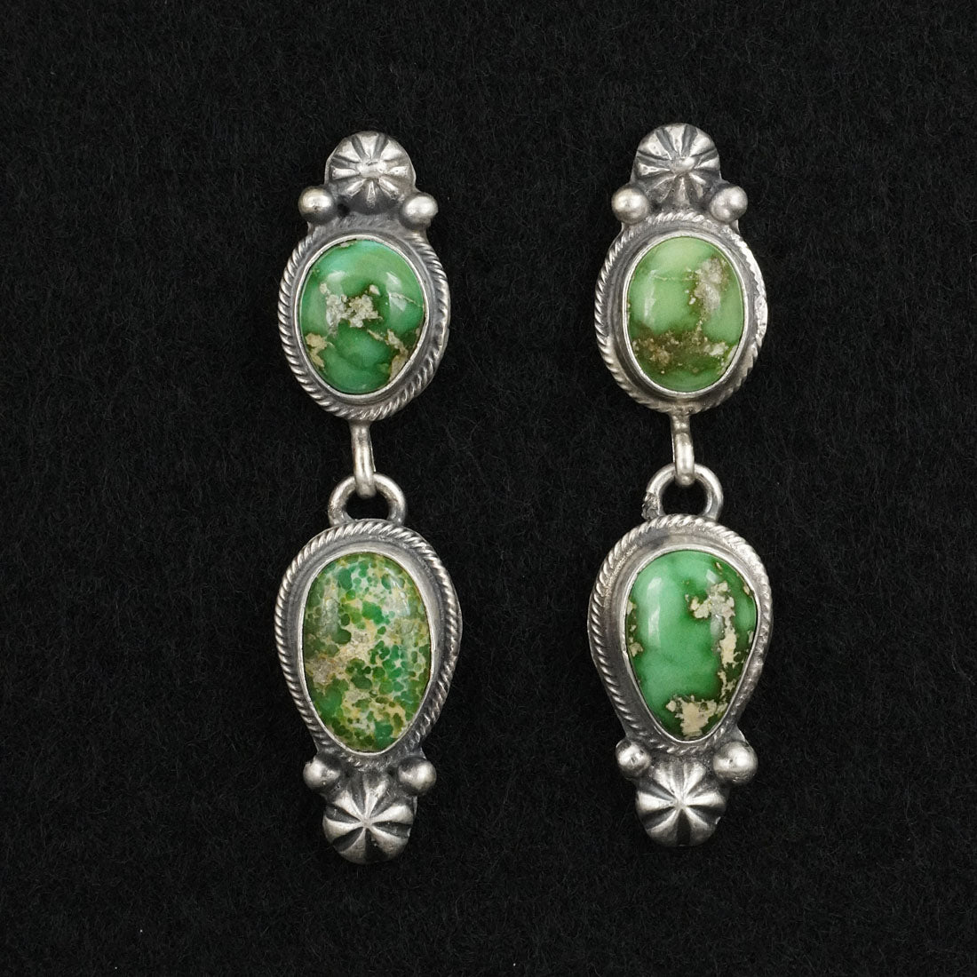 Kathleen Livingston Turquoise & Sterling Silver Necklace Set