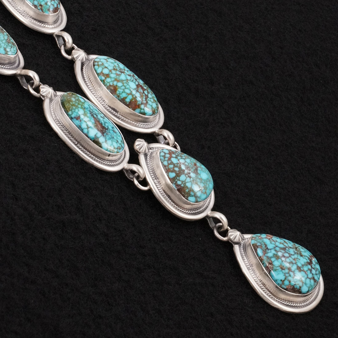 Darrin Livingston Turquoise & Sterling Silver Necklace Set