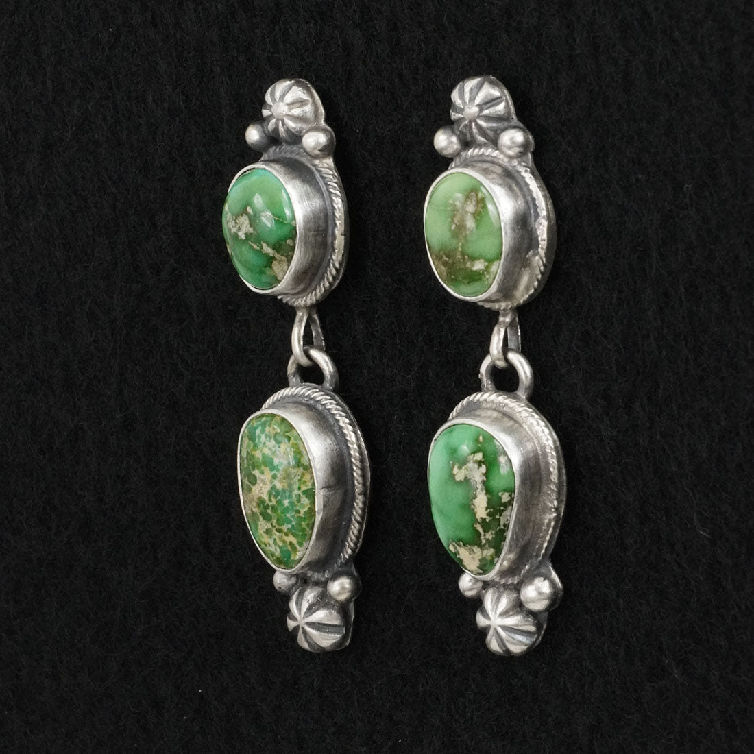 Kathleen Livingston Turquoise & Sterling Silver Necklace Set