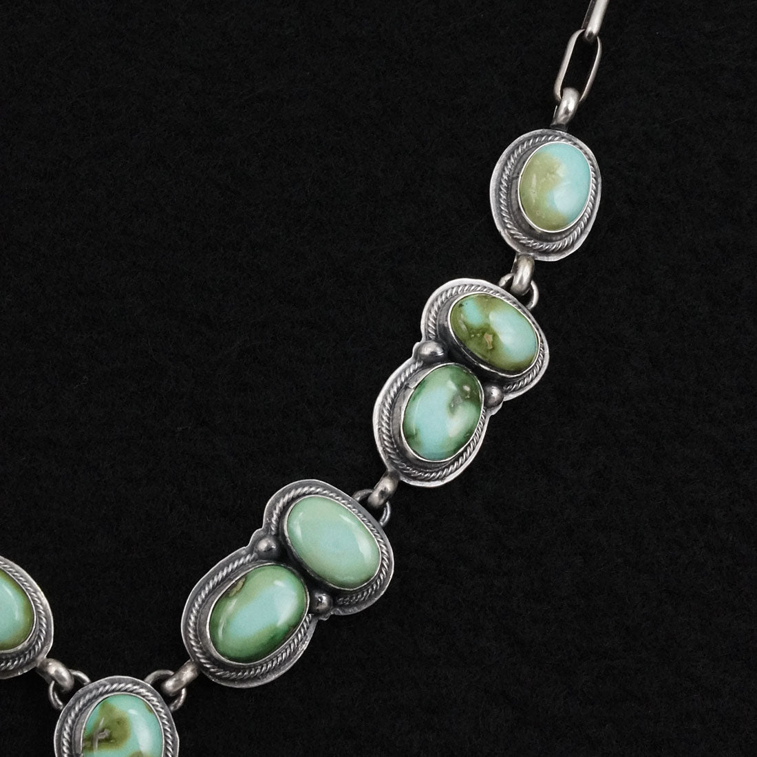 Darrin Livingston Turquoise & Sterling Silver Necklace Set