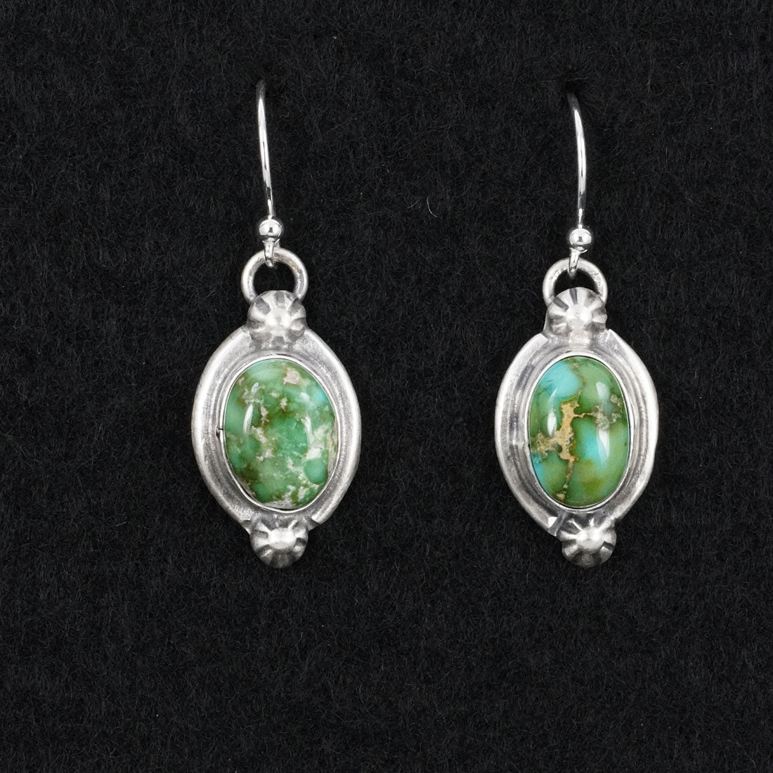 Bobby Johnson Turquoise & Sterling Silver Necklace Set
