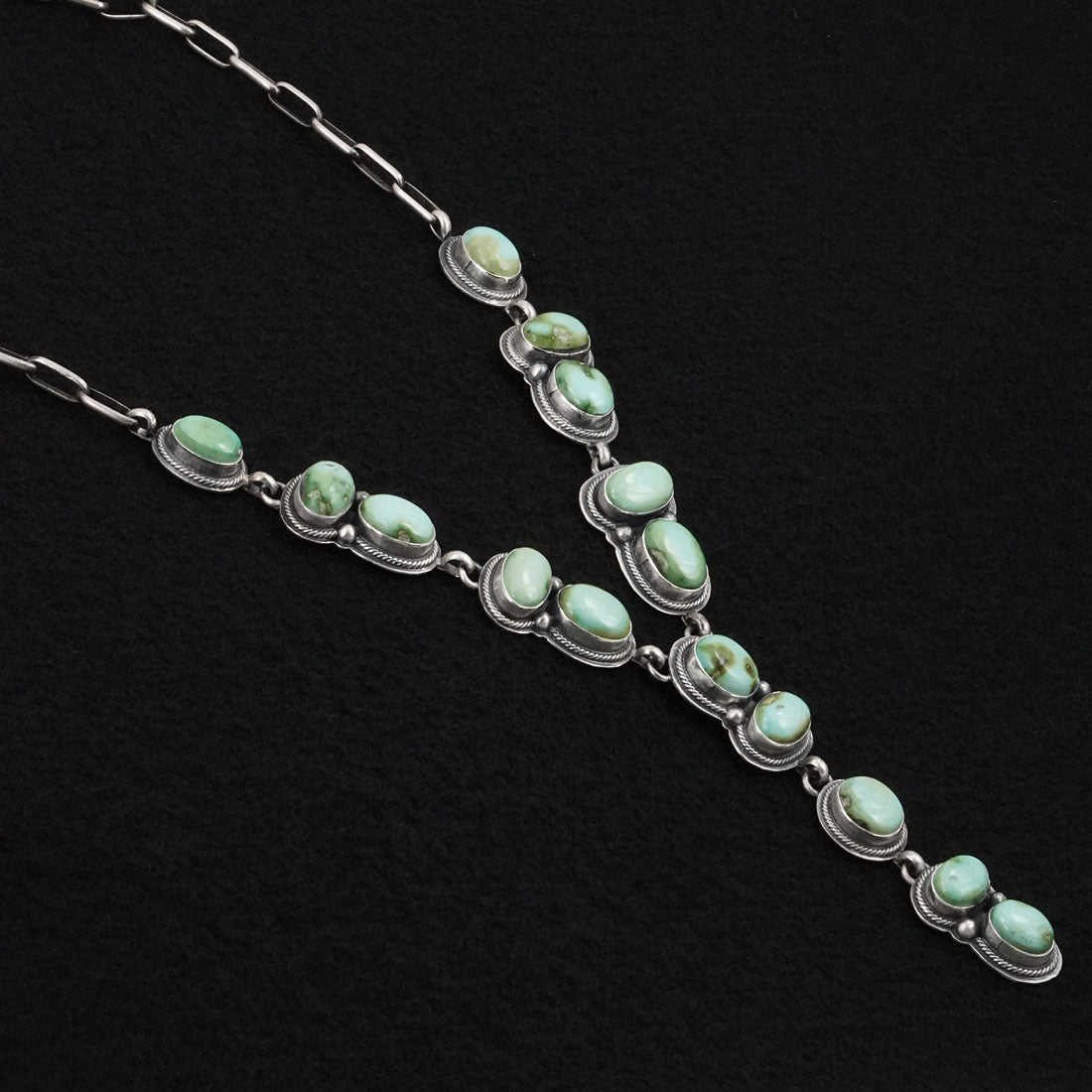 Darrin Livingston Turquoise & Sterling Silver Necklace Set