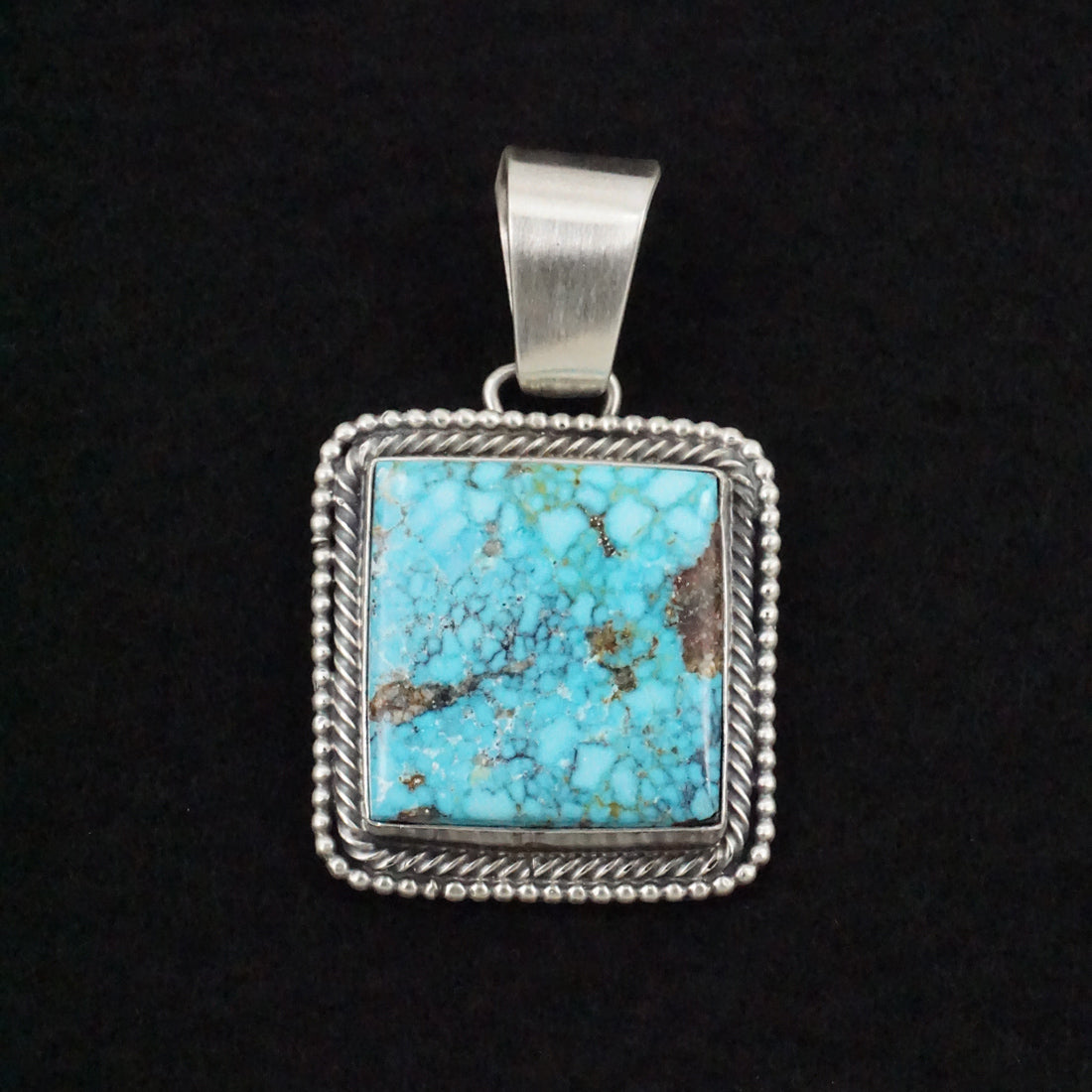 Darrin Livingston Turquoise & Sterling Silver Pendant