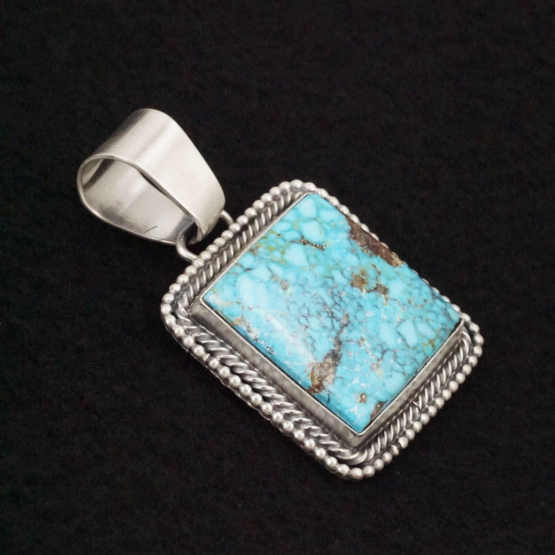 Darrin Livingston Turquoise & Sterling Silver Pendant